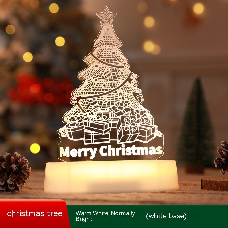 Christmas Acrylic LED Decoration Lamp