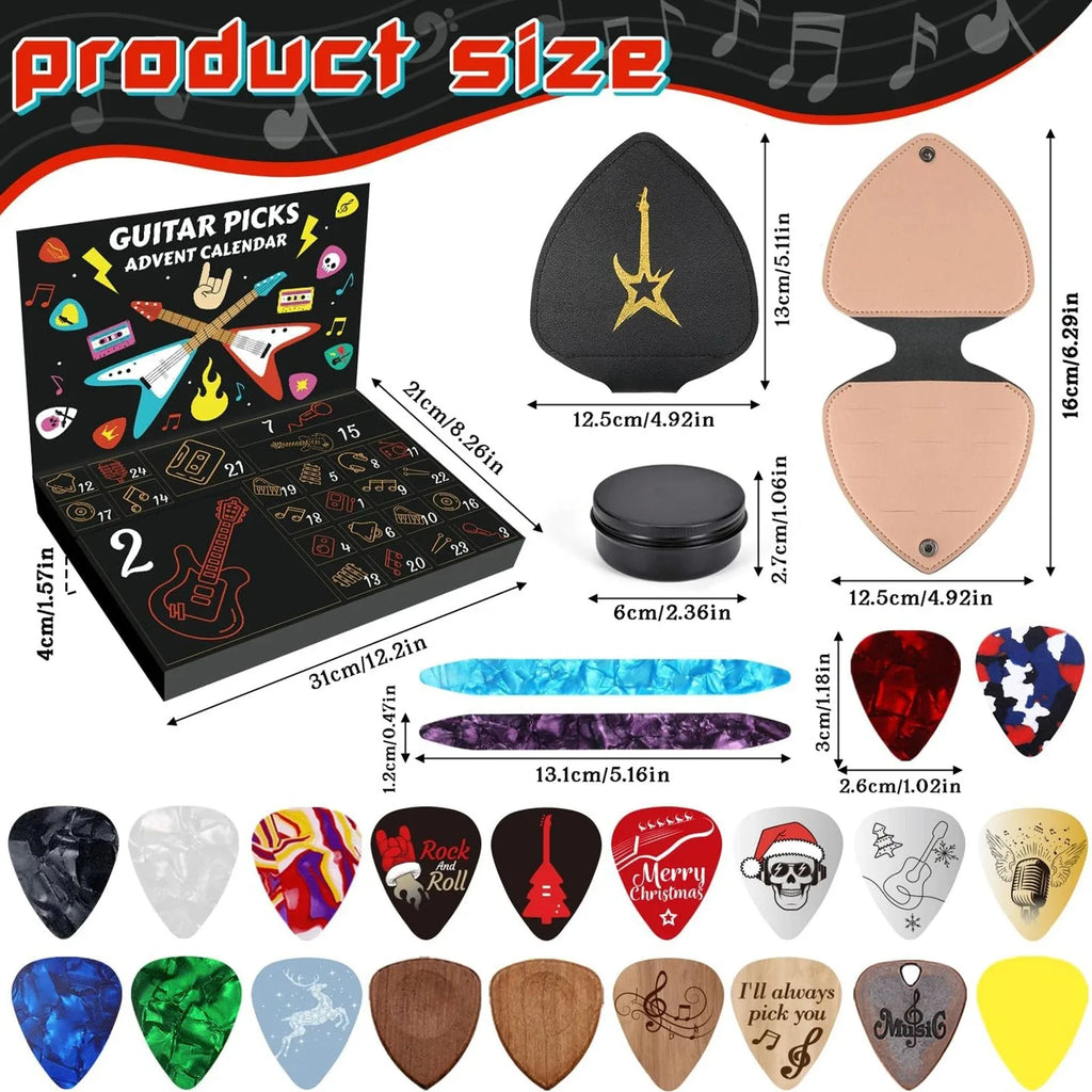 PickJoy™ 🎸🎁 — Guitar Pick Countdown Calendar