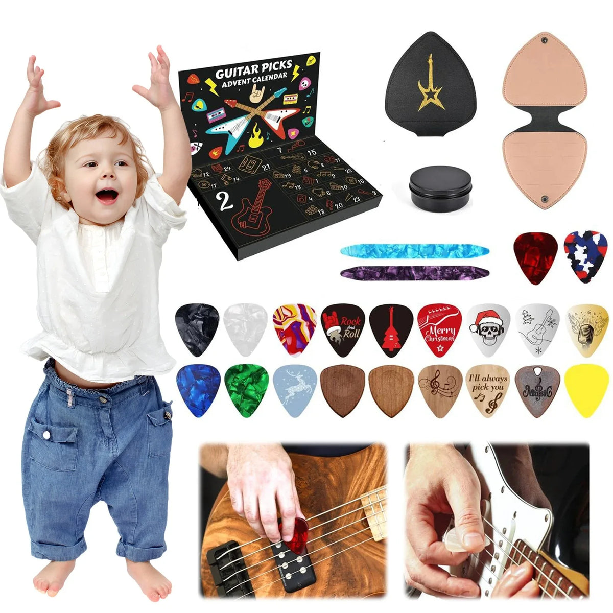 PickJoy™ 🎸🎁 — Guitar Pick Countdown Calendar