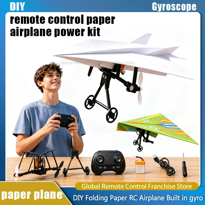PaperJet™ Flyer Kit 🚀🛩️ — DIY Building Meets Flying Fun