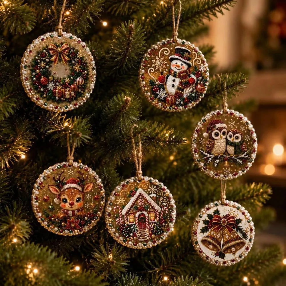 PearlSpark™ Ornaments 🎄💎 — DIY Diamond Art Christmas Fun