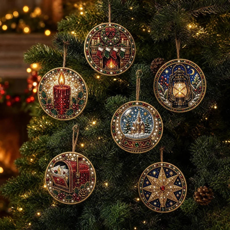 PearlSpark™ Ornaments 🎄💎 — DIY Diamond Art Christmas Fun