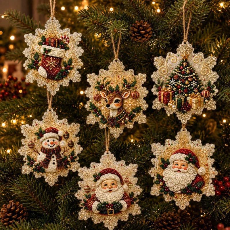 PearlSpark™ Ornaments 🎄💎 — DIY Diamond Art Christmas Fun