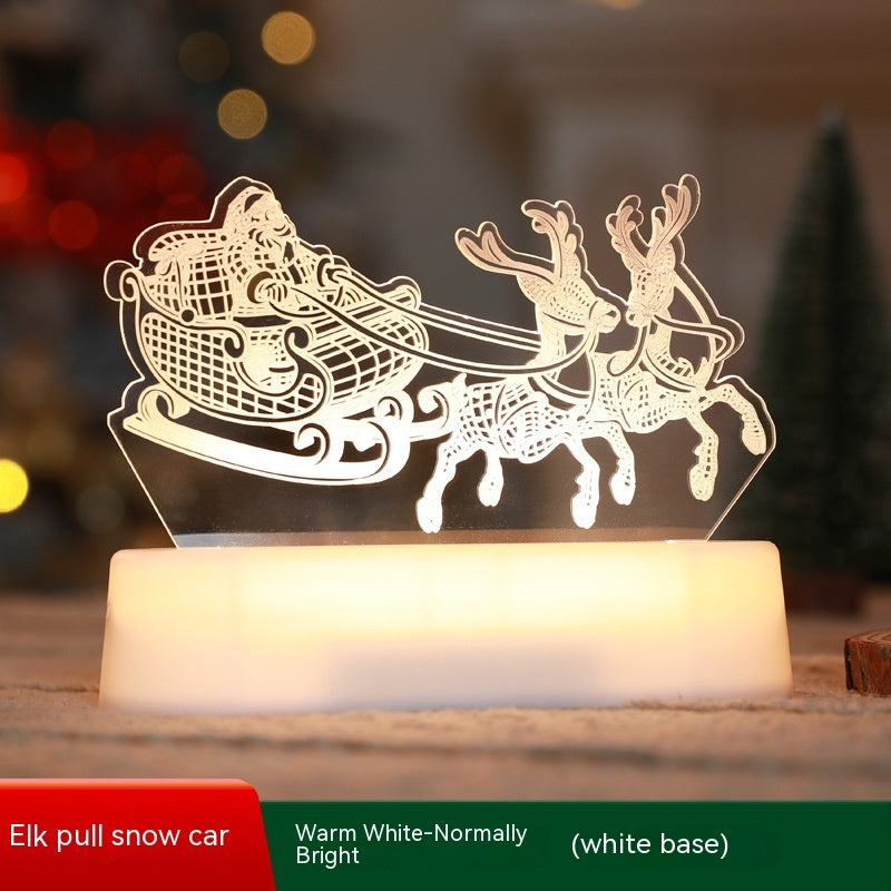 Christmas Acrylic LED Decoration Lamp
